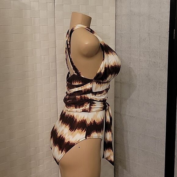 BRAND NEW A.N.A NEW APPROACH TIE-DYE ONE PIECE WOMEN"S SWIMSUITS - Picture 4 of 16